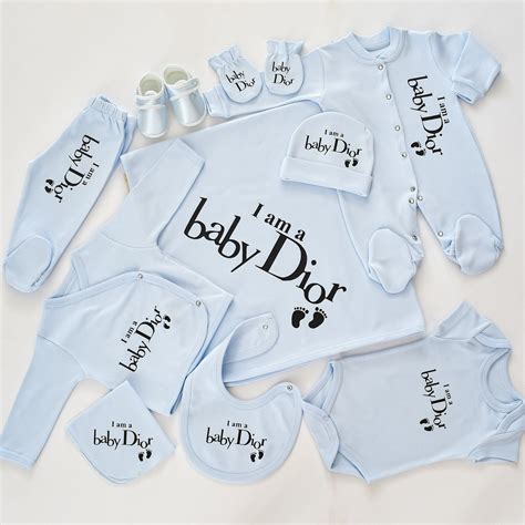 newborn baby dior clothes.